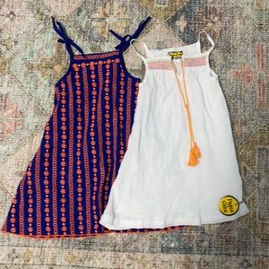 Lot of Two Peace of Cake Boho Girls Dresses Size 4/5